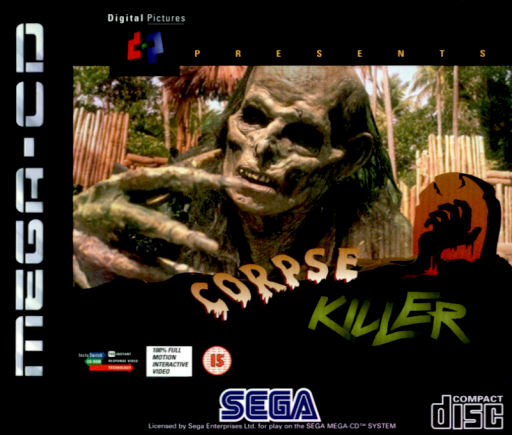 Corpse Killer (USA) (Sega CD 32X) Sega CD Game Cover